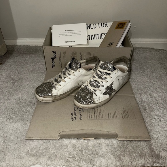 Golden Goose Classic Superstar w/ Glitter - Picture 3 of 9